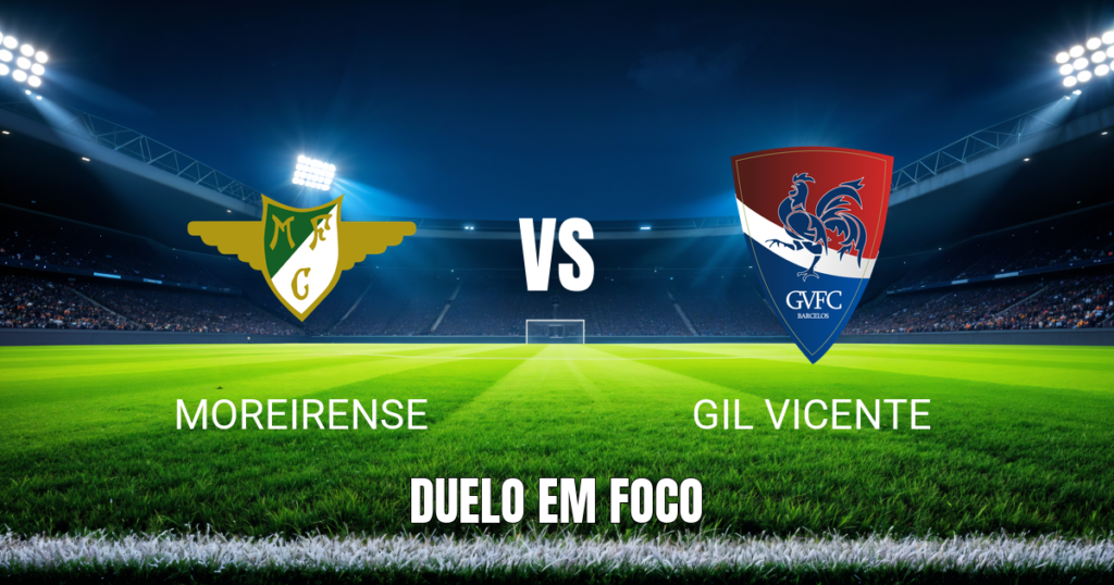 Onde assistir Moreirense x Gil Vicente: Palpite e odds 09/10/2026