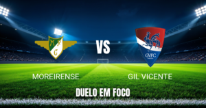 Onde assistir Moreirense x Gil Vicente: Palpite e odds 09/10/2026