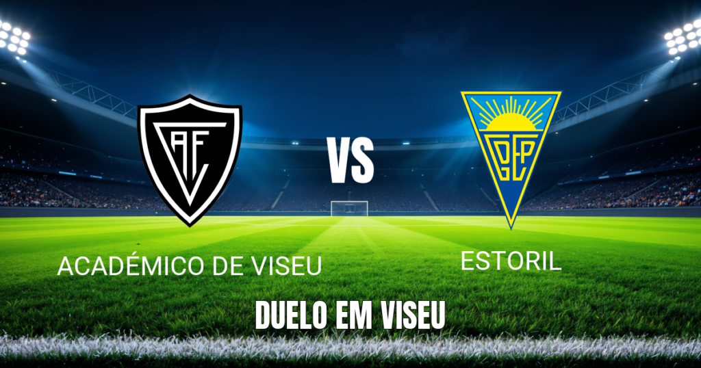 Onde assistir Académico de Viseu x Estoril: Palpite 10/10/2026