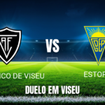 Onde assistir Académico de Viseu x Estoril: Palpite 10/10/2026