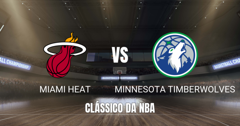 Onde assistir Miami Heat x Minnesota Timberwolves: Palpite 10/10/2026