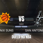 Onde assistir Phoenix Suns x San Antonio Spurs: Palpite 10/10/2026