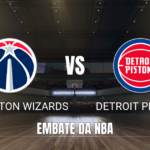 Onde assistir: Washington Wizards x Detroit Pistons, Palpite 10/10/2026