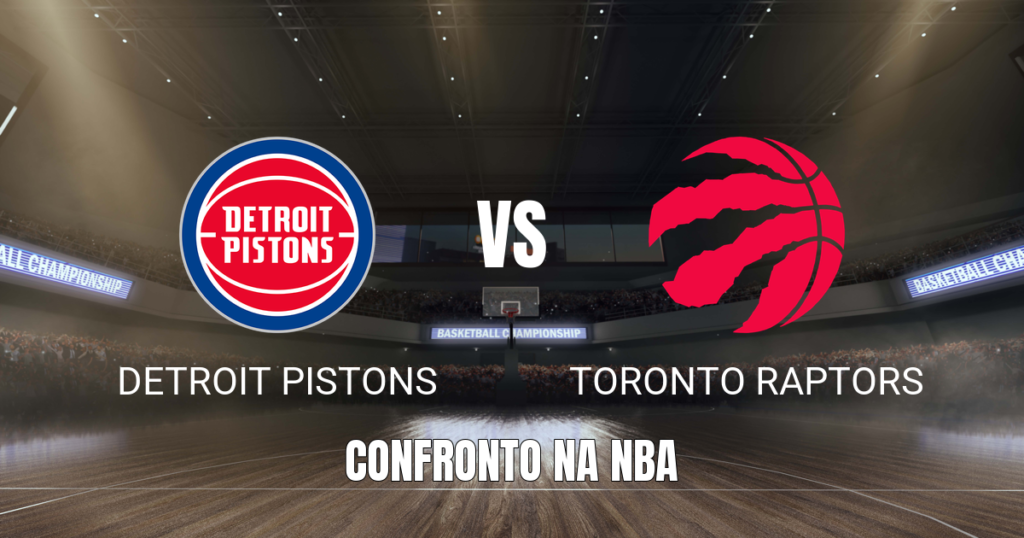 Onde assistir Detroit Pistons x Toronto Raptors: Palpite 16/10/2026