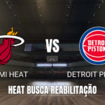 Onde assistir Miami Heat x Detroit Pistons: Palpite NBA 23/10/2026