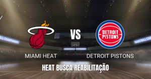 Onde assistir Miami Heat x Detroit Pistons: Palpite NBA 23/10/2026