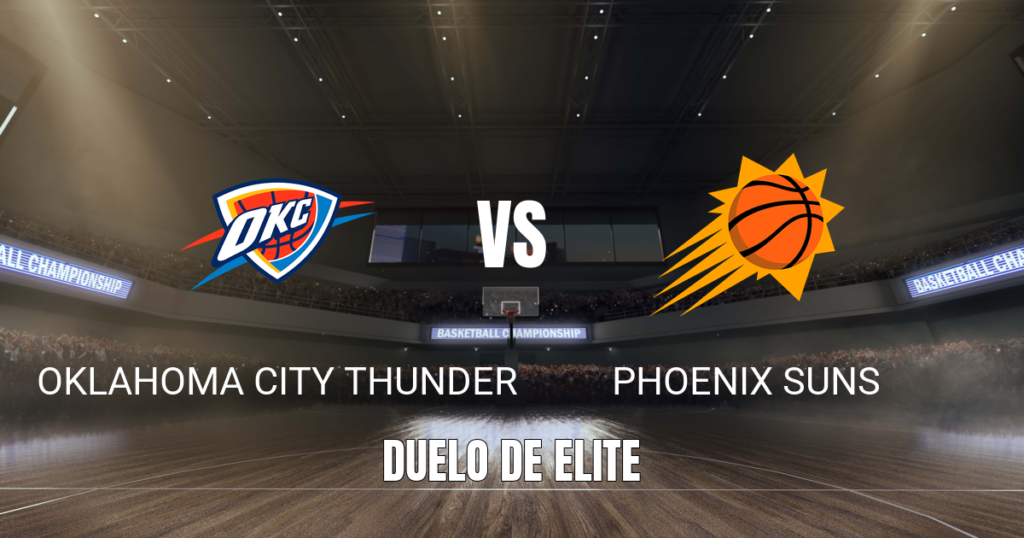 Onde assistir Oklahoma City Thunder x Phoenix Suns: Palpite 26/10/2026