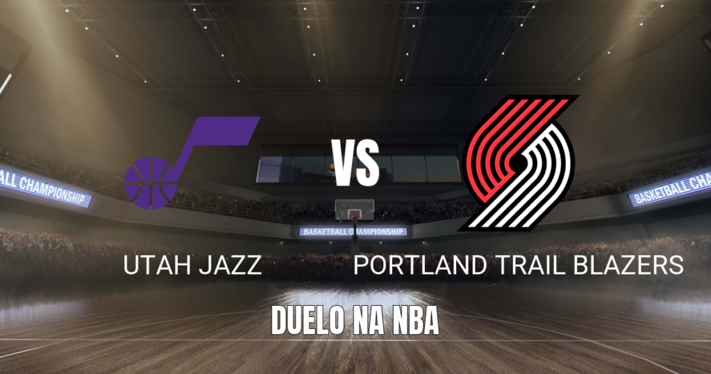 Onde assistir Utah Jazz x Portland Trail Blazers: Palpite 31/10/2026