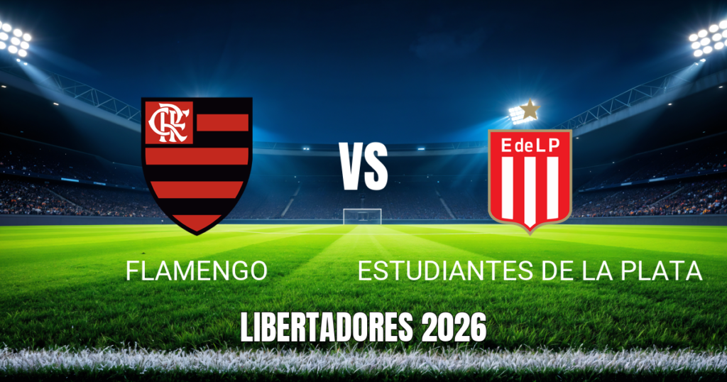 Onde assistir Flamengo x Estudiantes: Palpite e análise 22/10/2026