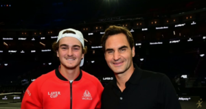 Federer retorna ao Brasil para exibição com João Fonseca