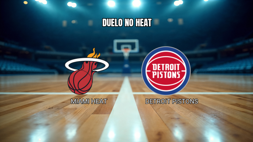 Palpite NBA: Miami Heat x Detroit Pistons - 24/10/2026