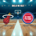 Palpite NBA: Miami Heat x Detroit Pistons - 24/10/2026