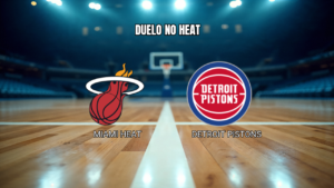 Palpite NBA: Miami Heat x Detroit Pistons - 24/10/2026