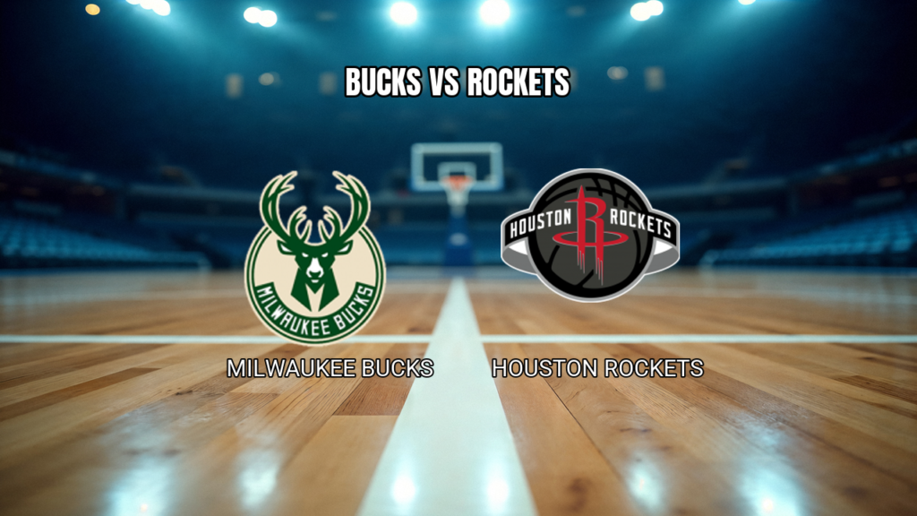 Palpite NBA: Milwaukee Bucks x Houston Rockets em 29/10/2026